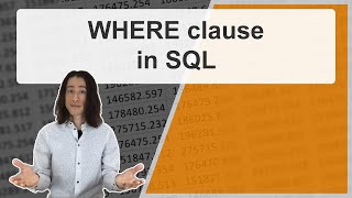 WHERE statement in SQL - Learn SQL with IMDB database -