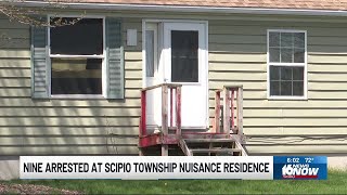 9 arrested, removed from ‘nuisance residence’ in LaPorte County