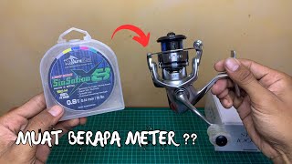 Mengisi PE Reel Shimano Stradic FL 1000 HG ‼️ Ft. Duraking Sinsation 0,8