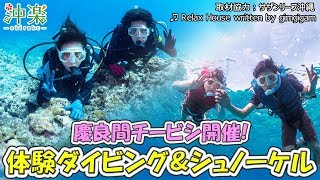 慶良間チービシ 体験ダイビング＆シュノーケリング★サザンリーフ沖縄【沖楽】