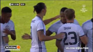 Zlatan Ibrahimovic Fantastic Goal - Manchester United vs Galatasaray 1-0 Friendly Match 2016
