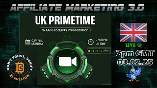 UK - Prime Time - 03/02/25 -- LQUID - Capital 3.0 - BTCC - Dodo - BTC20 - Shavez