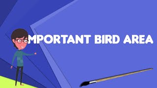 What is Important Bird Area?, Explain Important Bird Area, Define Important Bird Area