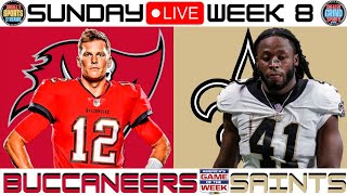 Tampa Bay Buccaneers vs New Orleans Saints: Game of the Week: Week 8: Live NFL Game