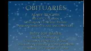 Today's Obituaries - November 27, 2014
