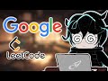 trying Google coding interview questions + system design study