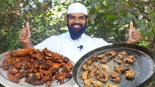 CHICKEN FRY FOR BACHELORS | Simple \u0026 Tasty Pepper Chicken Gravy/ Spicy Pepper Chicken Curry Nawabs