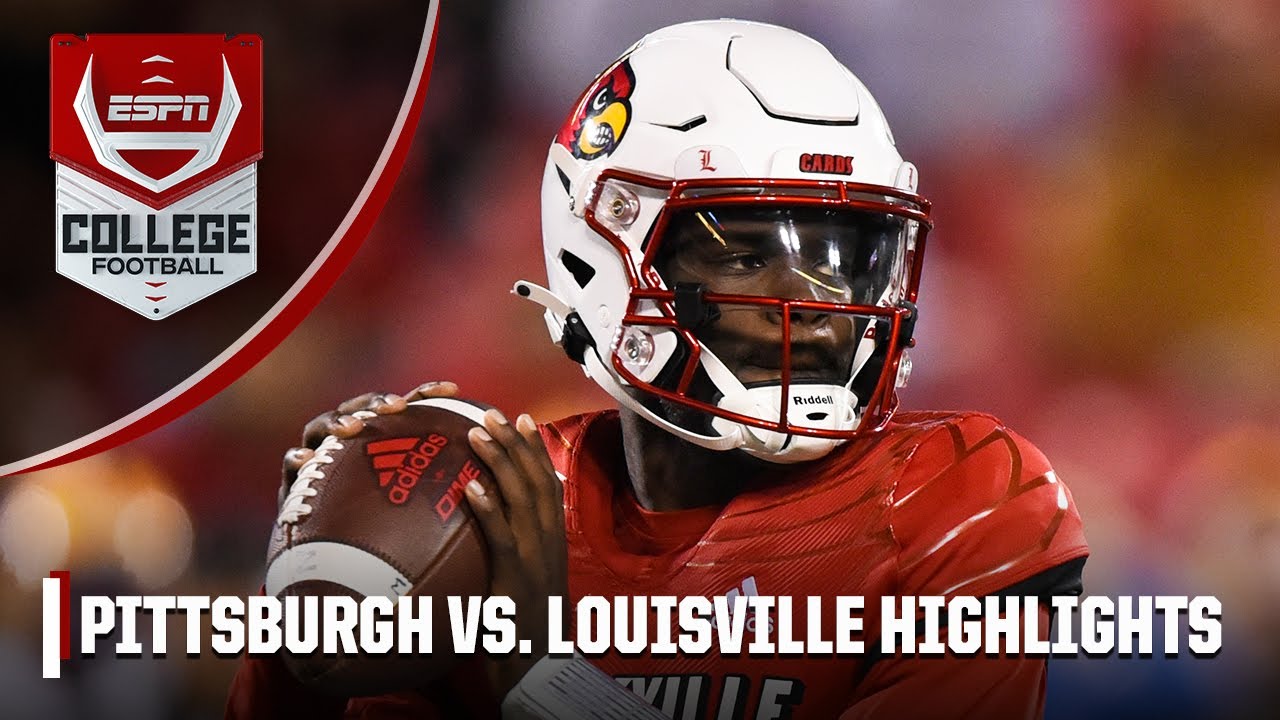 Pittsburgh Panthers Vs. Louisville Cardinals | Full Game Highlights ...