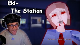 NEVER MISSING THE TRAIN AGAIN! | Eki - The Station | Indie Horror Game