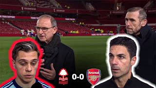 Nottingham vs Arsenal 0-0🔥Arteta Loses Title Hopes? | Post match Interviews \u0026 Analysis