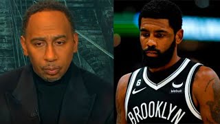 Stephen A Smith Saddened by Kyrie Irving's Suspension from the Brooklyn Nets! First Take ESPN NBA