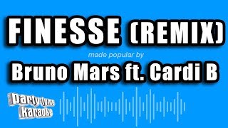 Bruno Mars ft. Cardi B - Finesse (Remix) (Karaoke Version)