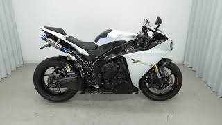 YZF-R1 45B エンジン始動 オオニシヒートマジック マフラーサウンド