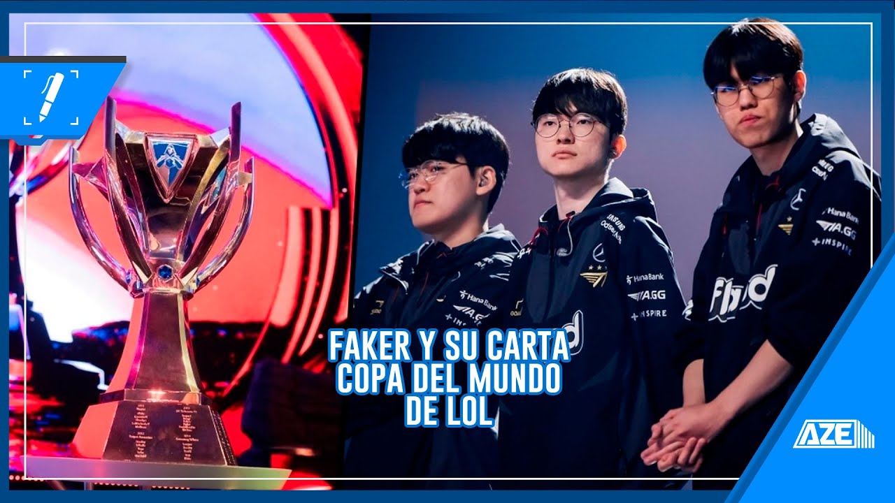 Faker Y T1 Sumaron Su Cuarto Campeonato Mundial En WORLDS 2023 - YouTube