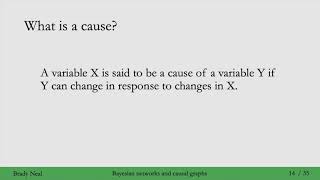 3.4 - Causal Graphs