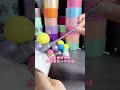 color glue ball tape ball diy handmade decompression pinch ball 黑白徒手拉絲膠帶測評，實在是太好玩了