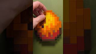Making the new blaze spawn egg out of lego! #minecraft #lego