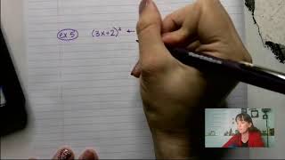 49 Saxon Algebra 1, Lesson 049, Multiplying polynomials