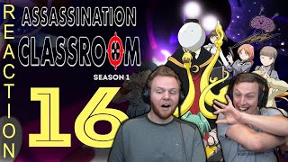 SOS Bros React - Assassination Classroom Season 1 Episode 16 - Exam Results!