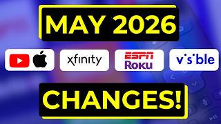 Big Streaming TV Changes for May 2026!