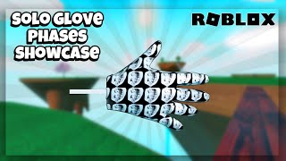 Roblox | Killstreak Gloves Button Test | Solo Glove Phases Showcase | Part 1