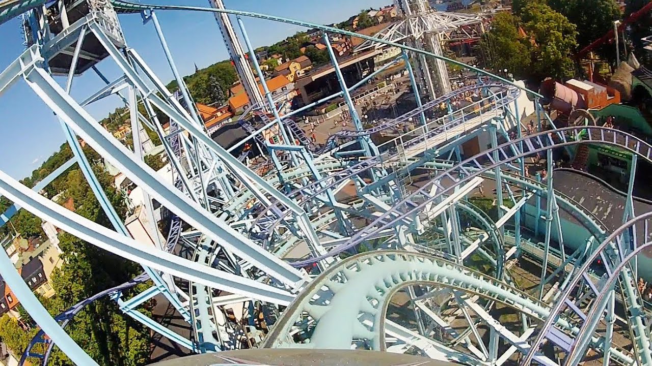 Jetline Front Seat On-ride HD POV Gröna Lund Grona Lund - YouTube