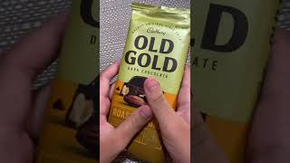 ASMR Old Gold Cadbury Dark Chocolate #almonds #shorts #asmr #satisfying #viralshorts