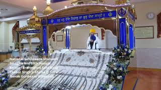 National Sahibzada Shaheedi Smagam and 20th Barsi of Sant Baba Thakur Singh Ji Khalsa Bhindranwale