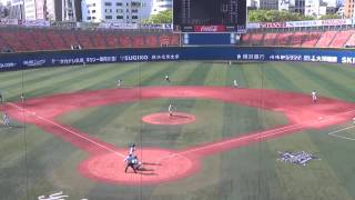 4回裏 2015年神奈川県高校野球春季大会 準々決勝 横浜隼人ー相模原