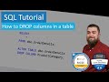 SQL Tutorial - How to drop a column from a table