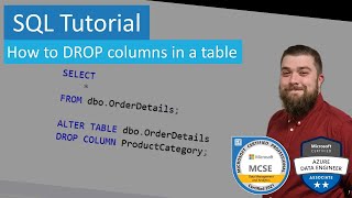 SQL Tutorial - How to drop a column from a table
