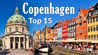 Copenhagen, Denmark - Top 15 historic tourist attractions and things to do