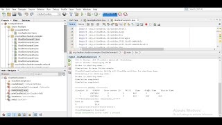 Run two cloulets using Apache Netbeans and cloudsim 2.1.1