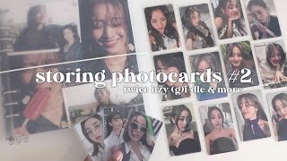 storing photocards #2 ✰ twice, itzy, (g)i-dle + more