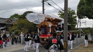 菅生地車 令和４年１０月９日