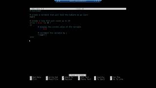 Using 'while' and 'for' loops in a Bash script
