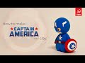 [Hero Series] Captain America clay tutorial