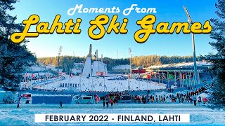 Lahti Walk: Salpausselkä Ski Games, February 20th 2022, Finland [4K]