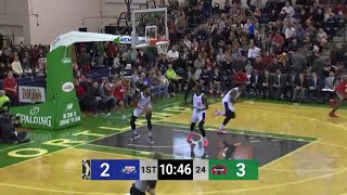 Jalen Hudson with 23 Points vs. Maine Red Claws