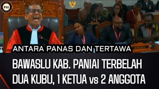 Bawaslu Kab. Paniai Terbelah Dua Kubu, 1 Ketua vs 2 Anggota | Sidang PHPU 22 Jan 2025