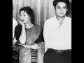 Madhu Bala with her husband Kishore Kumar