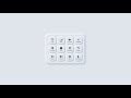 Neumorphic Toggle Button Designs using HTML CSS and Javascript