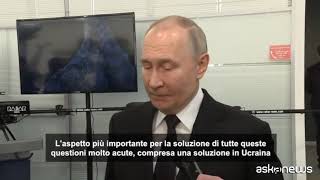 Putin: «Isteria fuori luogo, nessuno vuole escludere l'Ucraina»