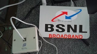 BSNL DSL Broadband Internet Installation Process -  VLOG #