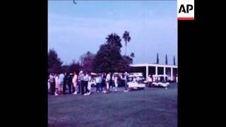 UPITN 29 11 71 PRESIDENT NIXON PLAYING GOLF IN CALIFORNIA