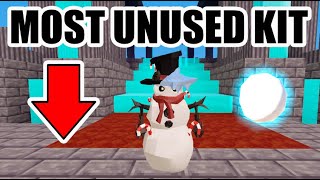 I Used The Most UNUSED and WORST Kit IN Roblox Bedwars ❄️⬇️