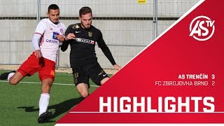 ASTV ZIMNÁ PRÍPRAVA | AS Trenčín - FC Zbrojovka Brno 3:2 (0:1)