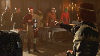 Henry becomes King Sigismund's waiter (From monk to waiter) - Kingdom Come: Deliverance 2