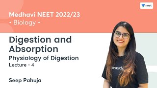 Digestion and Absorption | Physiology of Digestion | L4 | NEET 2022/23 | Seep Pahuja