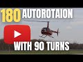 Revolutionary AUTOROTATION Technique: The 180 Sweeping Turn Alternative